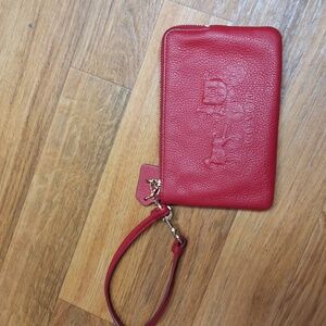 SOLD.    Coach Wristlet